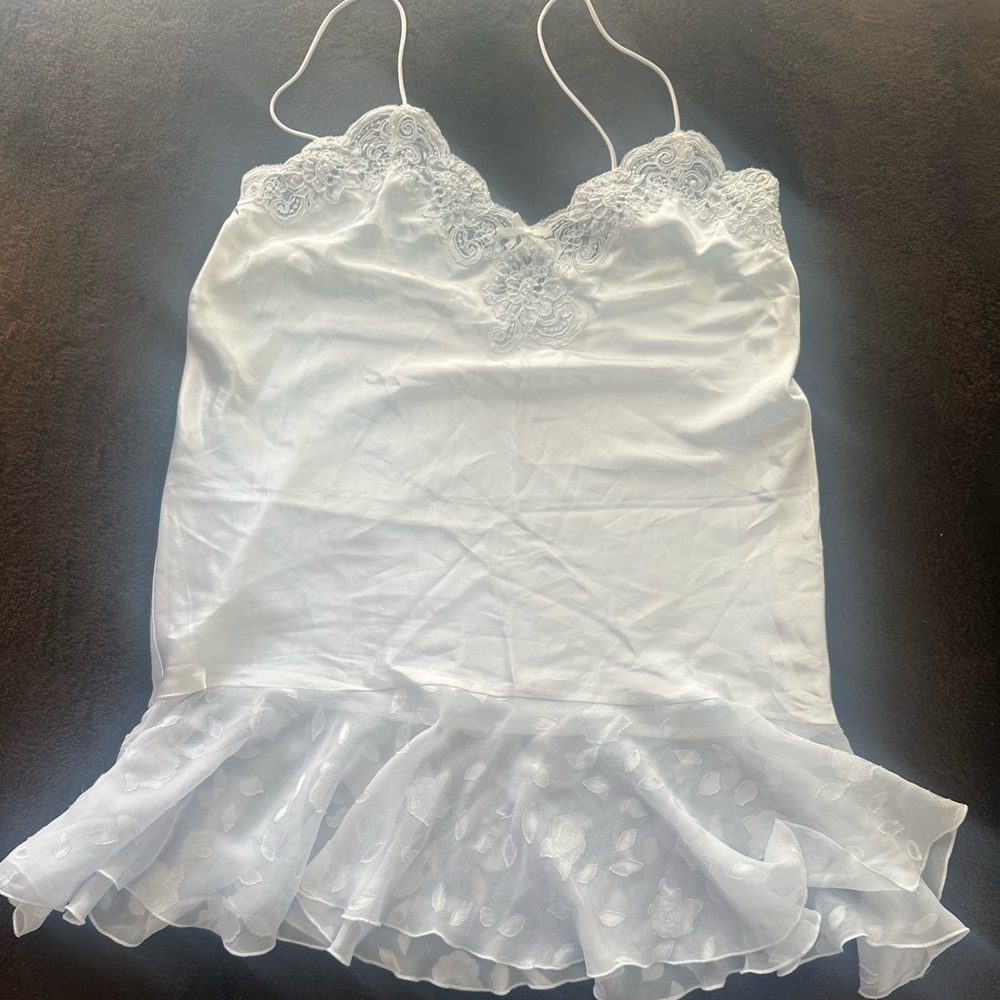 Vintage Etienne lingerie Short Dress sleepwear Sz M